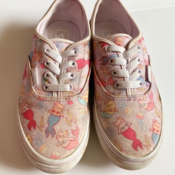 vans cat mermaid shoes